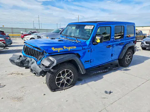 1C4PJXDG0RW226271 — 2024 Jeep Wrangler, Передняя часть (Front End), фото до ремонта