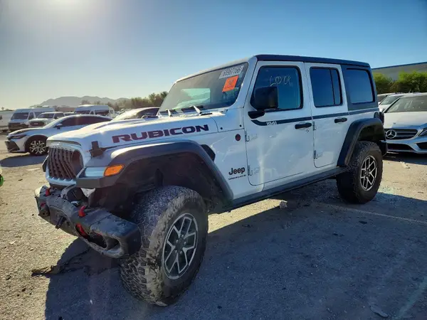 1C4PJXFGXRW245410 — 2024 Jeep Wrangler, Передняя часть (Front End), фото до ремонта