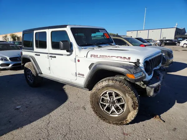 1C4PJXFGXRW245410 — 2024 Jeep Wrangler, фото 4 с аукциона Copart, Передняя часть