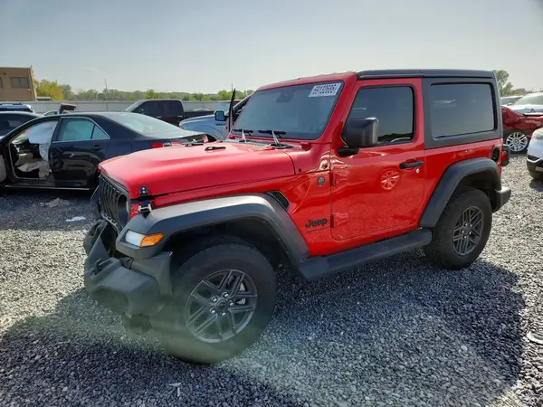 1C4PJXAG7RW165098 — 2024 Jeep Wrangler, Передняя часть (Front End), фото до ремонта
