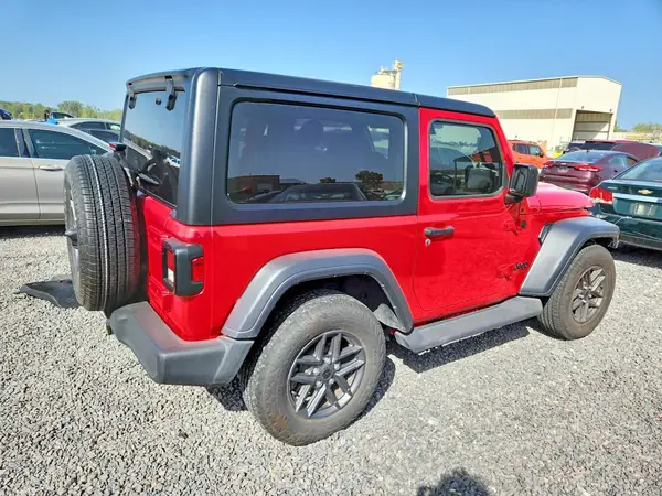 1C4PJXAG7RW165098 — 2024 Jeep Wrangler, фото 3 с аукциона Copart, Передняя часть