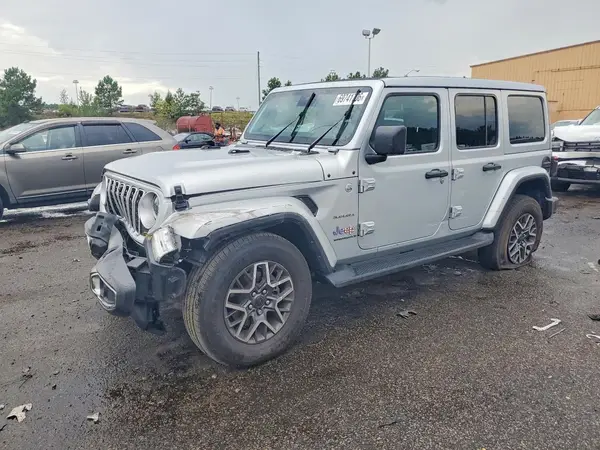 1C4PJXEG2RW282162 — 2024 Jeep Wrangler, Передняя часть (Front End), фото до ремонта