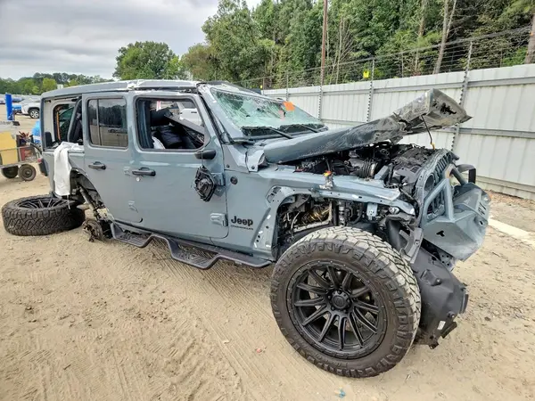 1C4PJXEG9RW325864 — 2024 Jeep Wrangler, фото 4 с аукциона Copart, Опрокидывание