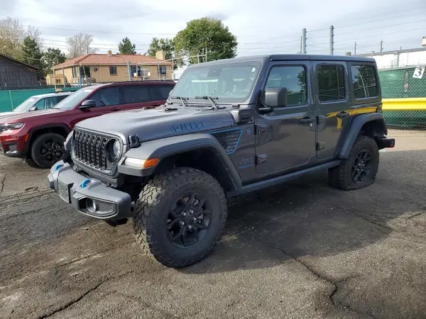 1C4RJXN60RW356260 — 2024 Jeep Wrangler, Задняя часть (Rear End), фото до ремонта