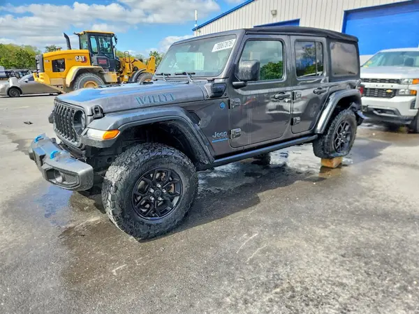 1C4RJXN63RW121867 — 2024 Jeep Wrangler, Задняя часть (Rear End), фото до ремонта