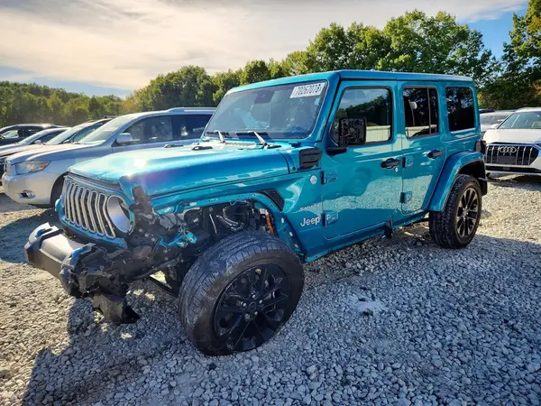 1C4RJXP60RW189105 — 2024 Jeep Wrangler, Передняя часть (Front End), фото до ремонта