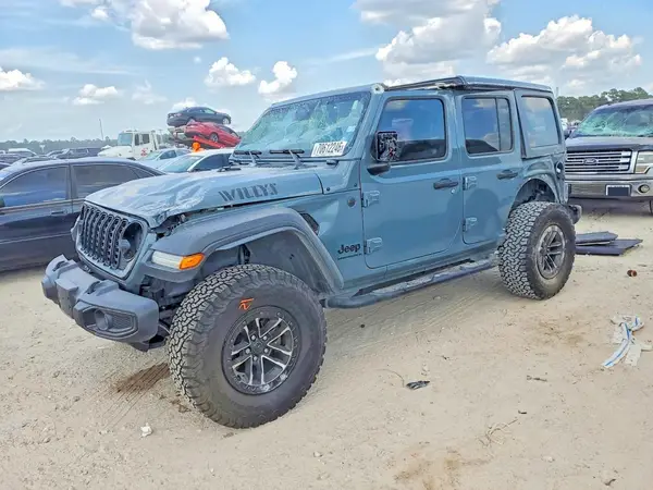 1C4RJXDN6RW114257 — 2024 Jeep Wrangler, Опрокидывание (Rollover), фото до ремонта