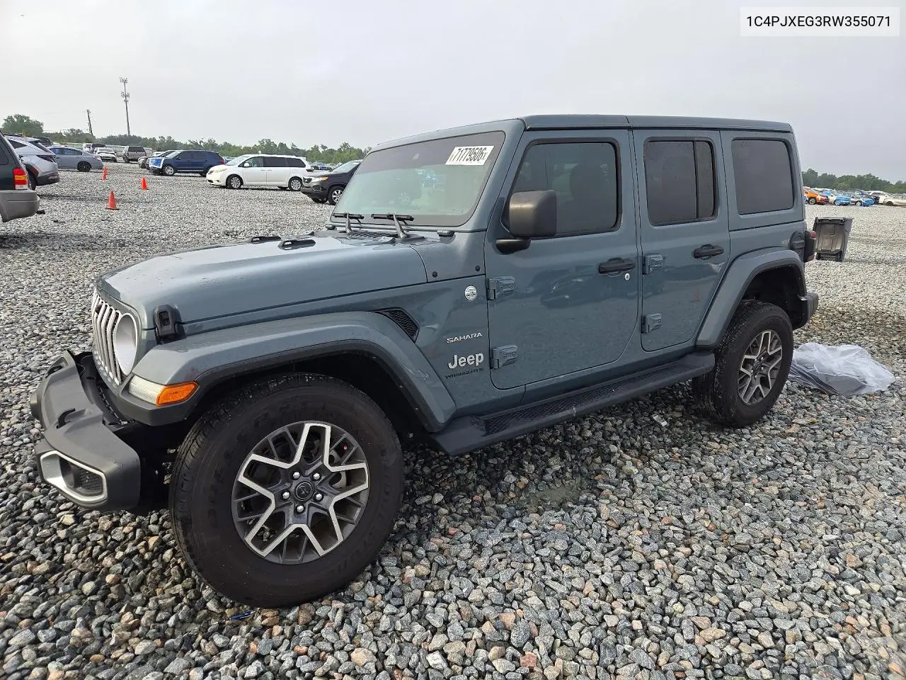 2024 Jeep Wrangler Sahara VIN 1C4PJXEG3RW355071 фото 1