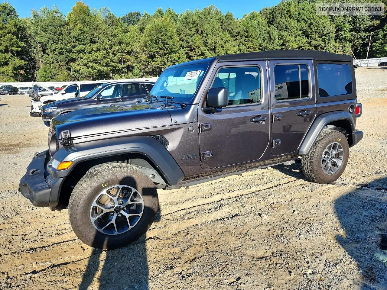 2024 Jeep Wrangler Sport VIN 1C4PJXDN9RW103163 фото 1
