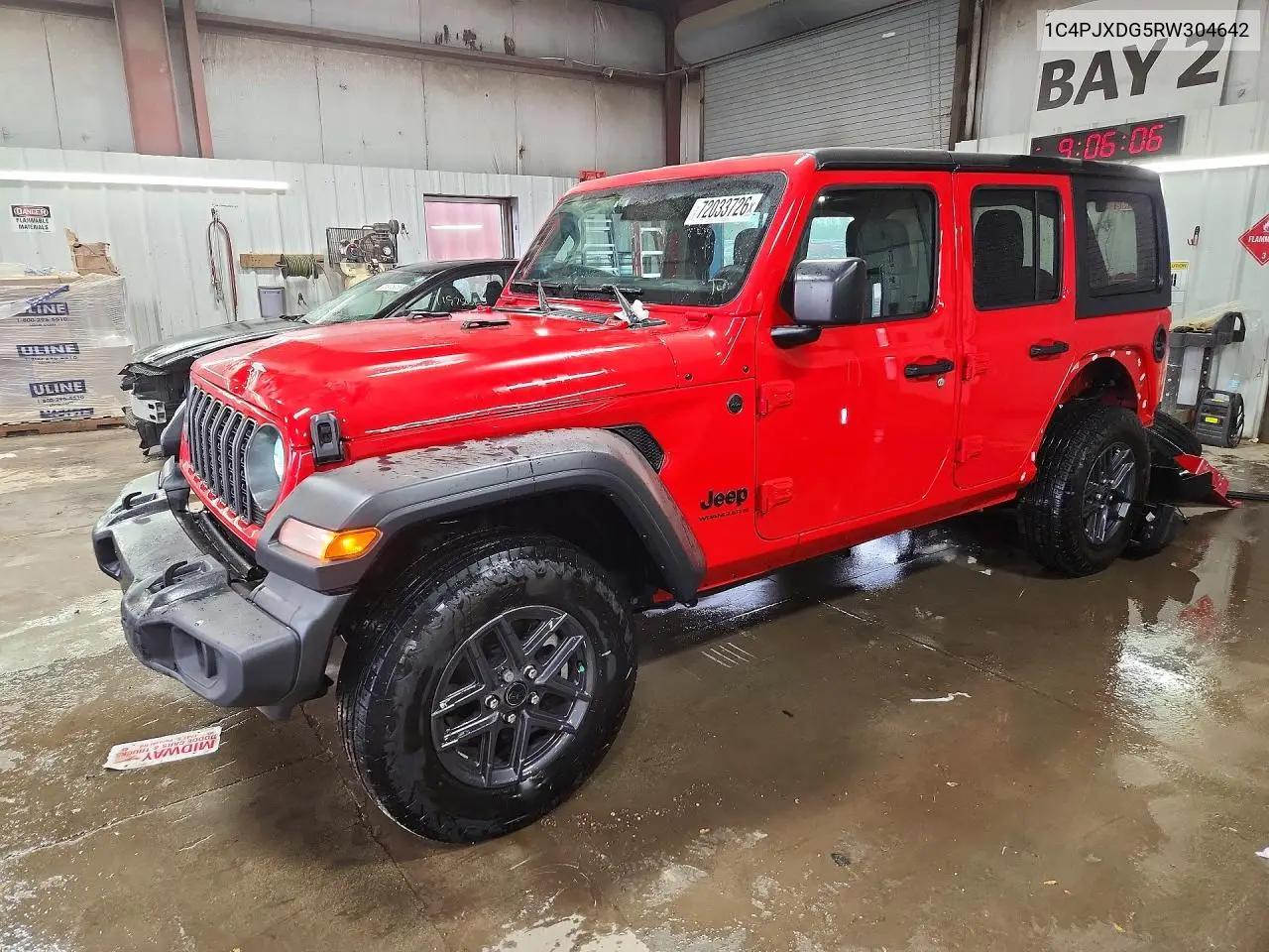2024 Jeep Wrangler Sport VIN 1C4PJXDG5RW304642 фото 1