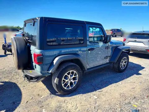 2024 Jeep Wrangler Sport VIN 1C4PJXAG6RW358570 фото 3
