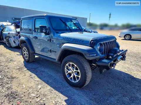 2024 Jeep Wrangler Sport VIN 1C4PJXAG6RW358570 фото 4