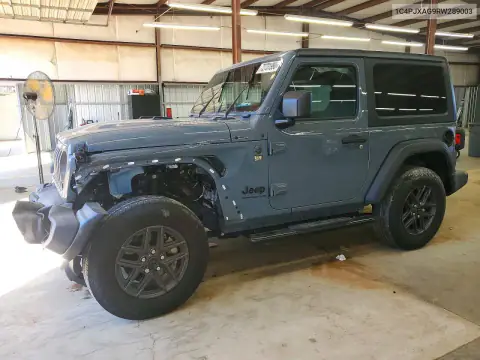 1C4PJXAG9RW289003 — 2024 Jeep Wrangler, Передняя часть, фото до ремонта