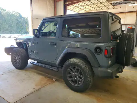 1C4PJXAG9RW289003 — 2024 Jeep Wrangler, фото 2 с аукциона Copart, Передняя часть
