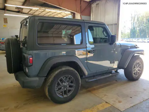 1C4PJXAG9RW289003 — 2024 Jeep Wrangler, фото 3 с аукциона Copart, Передняя часть