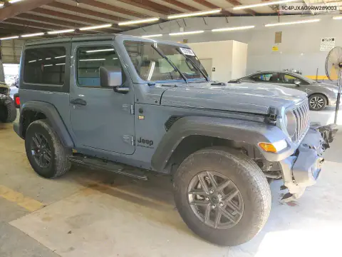 1C4PJXAG9RW289003 — 2024 Jeep Wrangler, фото 4 с аукциона Copart, Передняя часть
