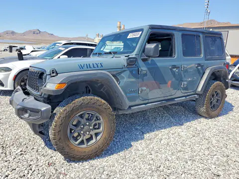 1C4RJXN6XSW578553 — 2025 Jeep Wrangler, Передняя часть (Front End), фото до ремонта