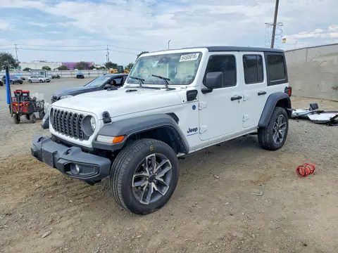 1C4RJXN68SW523499 — 2025 Jeep Wrangler, Боковая часть (Side), фото до ремонта