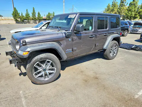 1C4RJXN65SW641025 — 2025 Jeep Wrangler, Передняя часть (Front End), фото до ремонта