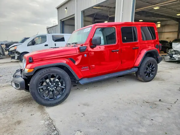 1C4RJXP60SW512266 — 2025 Jeep Wrangler, Передняя часть (Front End), фото до ремонта