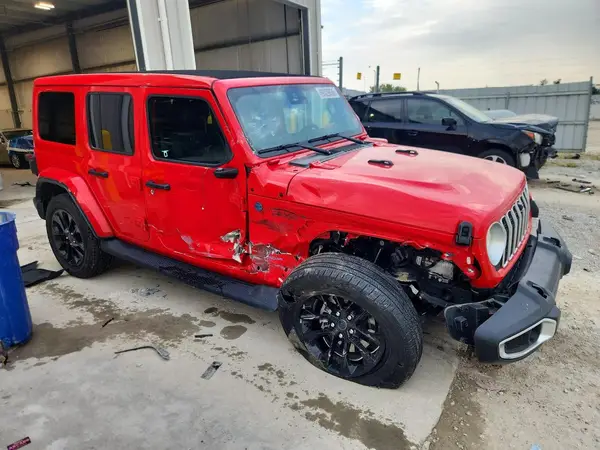 1C4RJXP60SW512266 — 2025 Jeep Wrangler, фото 4 с аукциона Copart, Передняя часть