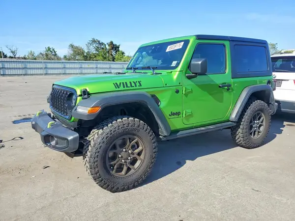 1C4PJXAN1SW658425 — 2025 Jeep Wrangler, Боковая часть (Side), фото до ремонта