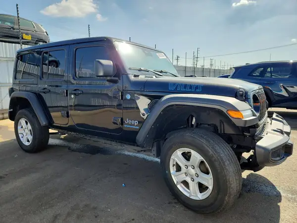 1C4RJXN68SW512387 — 2025 Jeep Wrangler, фото 4 с аукциона Copart 28.09.2026, Механические повреждения