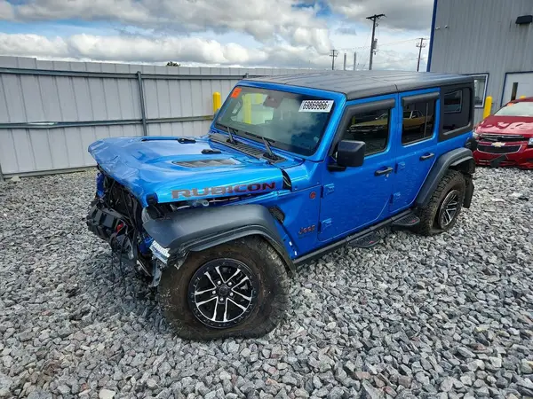 1C4RJXFG0SW633731 — 2025 Jeep Wrangler, Передняя часть (Front End), фото до ремонта