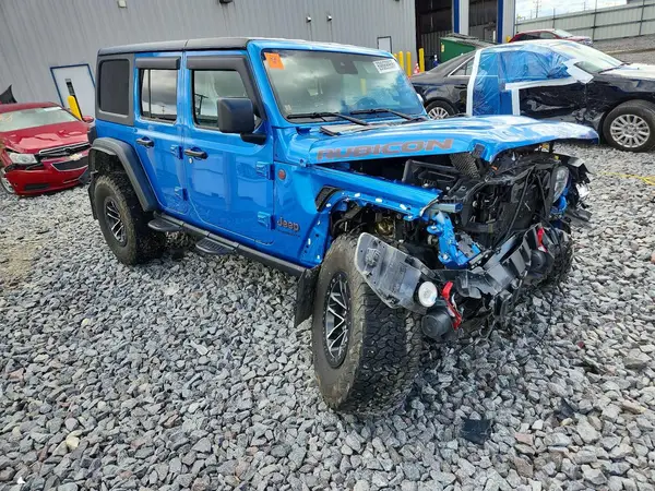 1C4RJXFG0SW633731 — 2025 Jeep Wrangler, фото 4 с аукциона Copart, Передняя часть