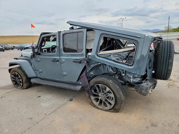 1C4RJXP63SW601734 — 2025 Jeep Wrangler, фото 2 с аукциона Copart, Опрокидывание