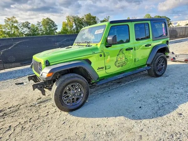 1C4PJXDNXSW637908 — 2025 Jeep Wrangler, Задняя часть (Rear End), фото до ремонта