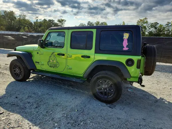 1C4PJXDNXSW637908 — 2025 Jeep Wrangler, фото 2 с аукциона Copart, Задняя часть