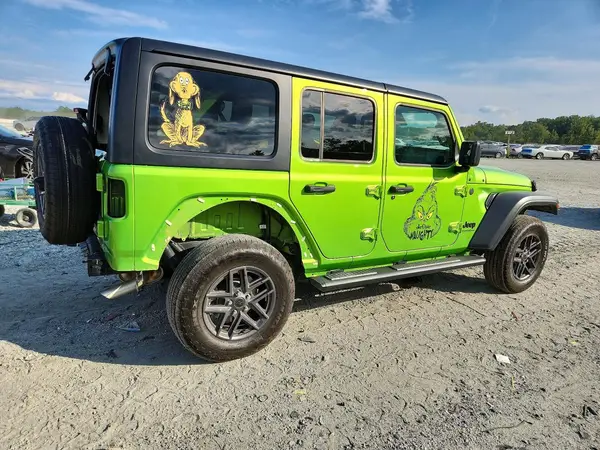 1C4PJXDNXSW637908 — 2025 Jeep Wrangler, фото 3 с аукциона Copart, Задняя часть