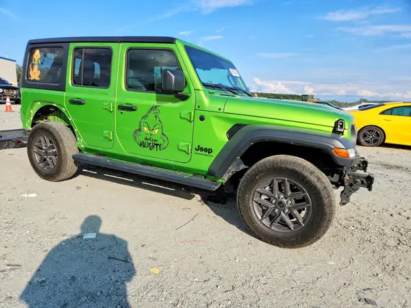 1C4PJXDNXSW637908 — 2025 Jeep Wrangler, фото 4 с аукциона Copart, Задняя часть