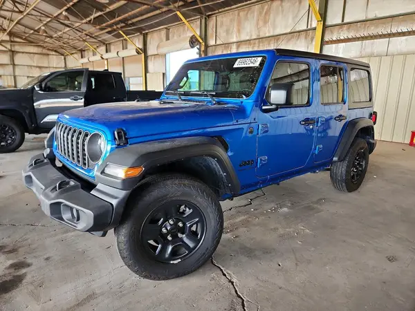 1C4PJXDN6SW623102 — 2025 Jeep Wrangler, Задняя часть (Rear End), фото до ремонта