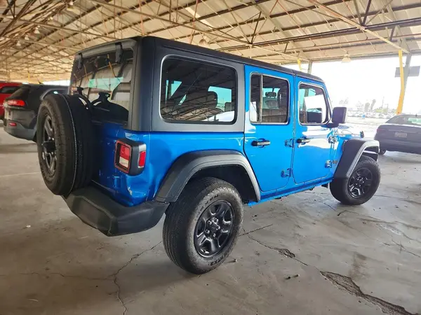 1C4PJXDN6SW623102 — 2025 Jeep Wrangler, фото 3 с аукциона Copart, Задняя часть