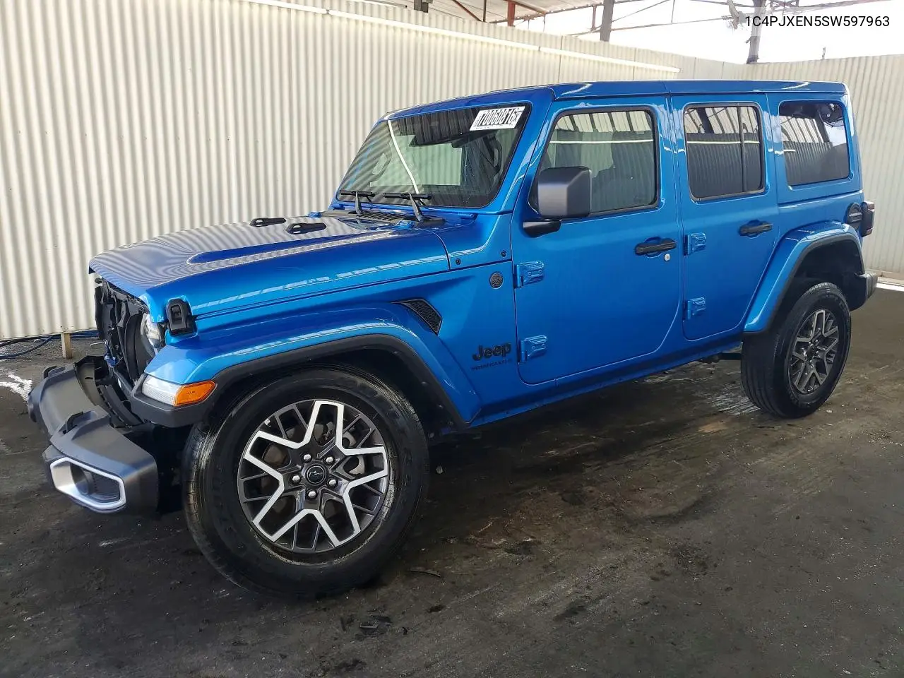 2025 Jeep Wrangler Sahara VIN 1C4PJXEN5SW597963 фото 1