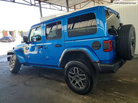 2025 Jeep Wrangler Sahara VIN 1C4PJXEN5SW597963 фото 2