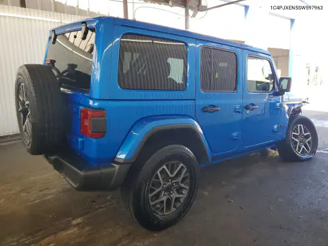 2025 Jeep Wrangler Sahara VIN 1C4PJXEN5SW597963 фото 3