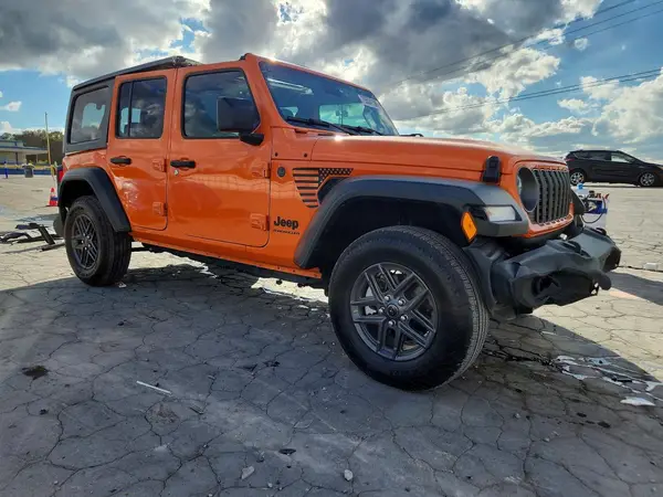 2025 JEEP WRANGLER VIN 1C4PJXDG2SW607156 фото 4