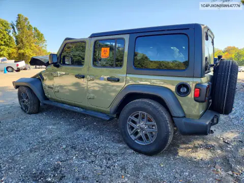 1C4PJXDN3SW647776 — 2025 Jeep Wrangler, фото 2 с аукциона Copart 15.10.2026, Передняя часть