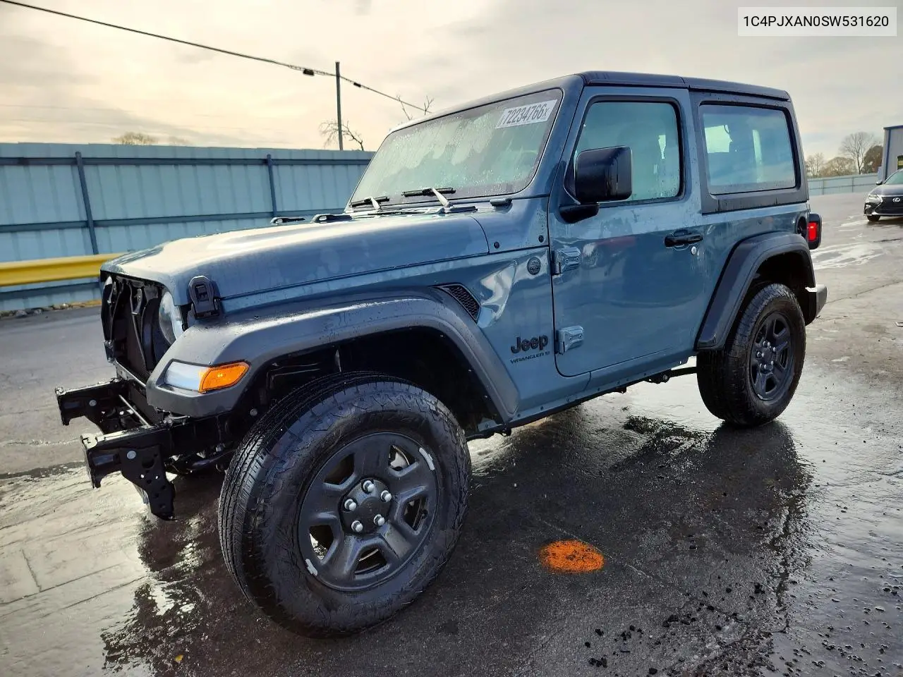 2025 Jeep Wrangler Sport VIN 1C4PJXAN0SW531620 фото 1