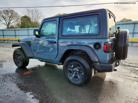 2025 Jeep Wrangler Sport VIN 1C4PJXAN0SW531620 фото 2