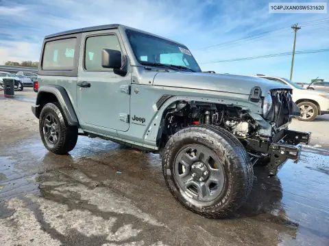 2025 Jeep Wrangler Sport VIN 1C4PJXAN0SW531620 фото 4