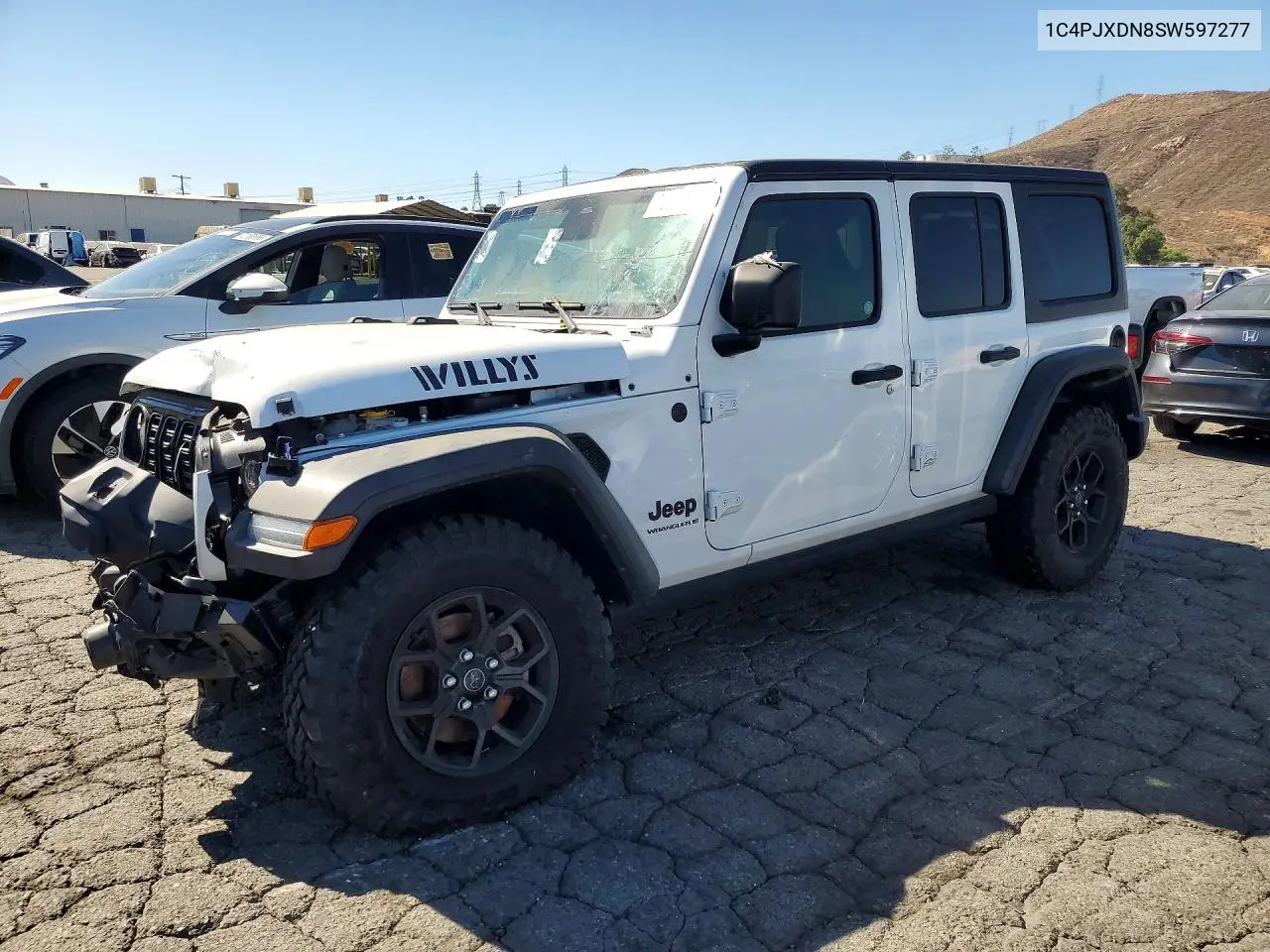 2025 Jeep Wrangler Sport VIN 1C4PJXDN8SW597277 фото 1