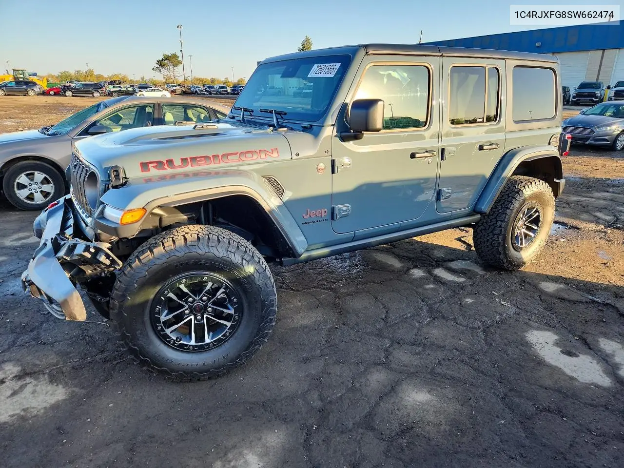 2025 Jeep Wrangler Rubicon VIN 1C4RJXFG8SW662474 фото 1