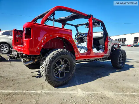 1C4PJXDN8TW232308 — 2026 Jeep Wrangler, фото 3 с аукциона Copart 15.10.2026, Разукомплектован