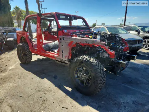 1C4PJXDN8TW232308 — 2026 Jeep Wrangler, фото 4 с аукциона Copart 15.10.2026, Разукомплектован