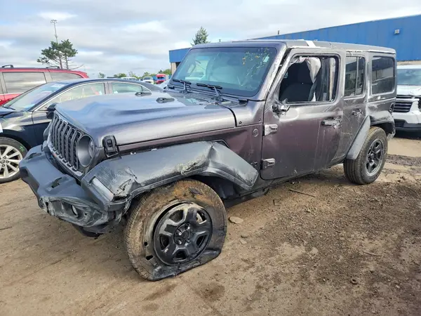 1C4PJXDNXTW187985 — 2026 Jeep Wrangler, Передняя часть (Front End), фото до ремонта