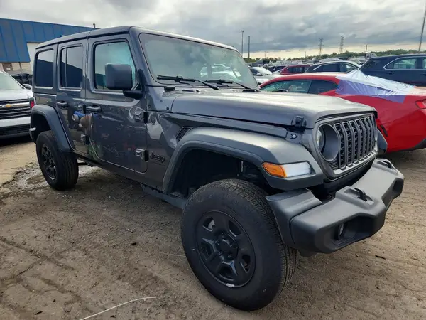 1C4PJXDNXTW187985 — 2026 Jeep Wrangler, фото 4 с аукциона Copart, Передняя часть